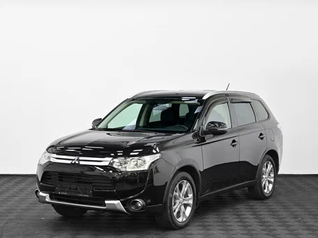 2014 Mitsubishi Outlander III, чёрный, 1175000 рублей, вид 3
