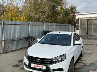 2019 Lada (ВАЗ) Vesta I, белый, 1150000 рублей, вид 3