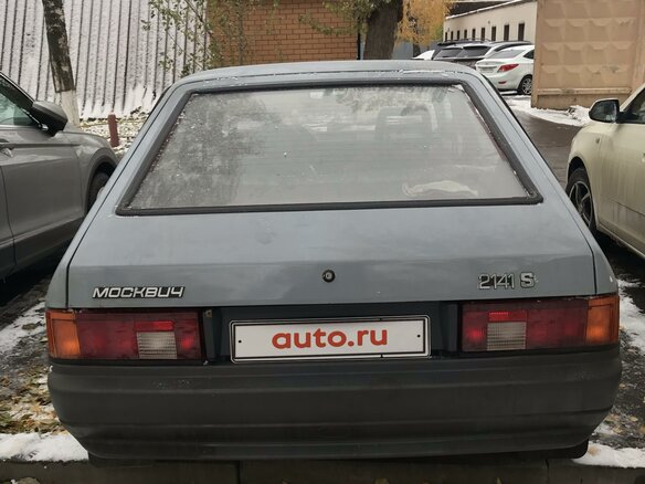 1990 Москвич 2141 21412, голубой - вид 10