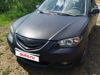 2005 Mazda 3 I (BK), чёрный, 315000 рублей, вид 1