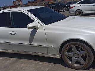2007 Mercedes-Benz E-Класс 200 NGT III (W211, S211) Рестайлинг, белый, 990000 рублей, вид 3