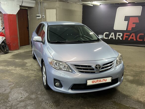 2011 Toyota Corolla X (E140, E150) Рестайлинг, голубой - вид 8