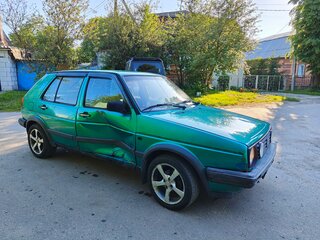 1990 Volkswagen Golf II, зелёный, 100000 рублей, вид 2