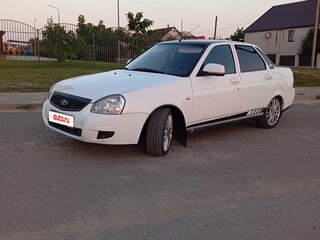 2014 Lada (ВАЗ) Priora I Рестайлинг, белый, 400000 рублей, вид 1