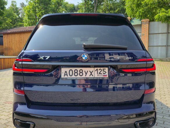 2024 BMW X7 40i I (G07) Рестайлинг, синий, 12375420 рублей - вид 33
