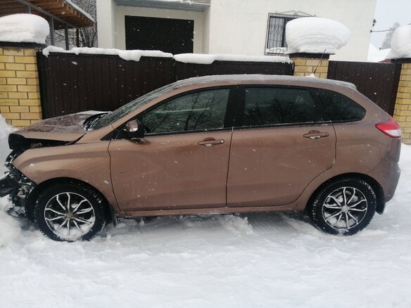 2016 Lada (ВАЗ) XRAY I, коричневый - вид 1
