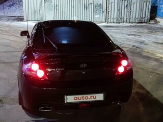 2008 Hyundai Coupe II (GK) Рестайлинг, чёрный, 1100000 рублей, вид 3