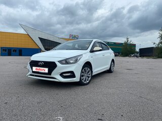 2019 Hyundai Solaris II, белый, 1100000 рублей, вид 1