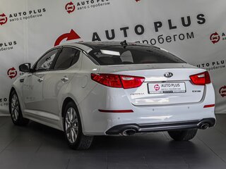 2015 Kia Optima III Рестайлинг, белый, 1349000 рублей, вид 2