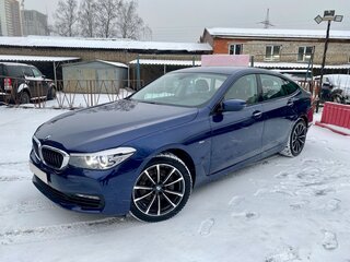 2017 BMW 6 серии Gran Turismo 630d xDrive IV (G32), синий, 4899000 рублей, вид 3