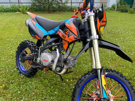 2022 Kayo Evolution YX125EM, оранжевый, 80000 рублей, вид 1