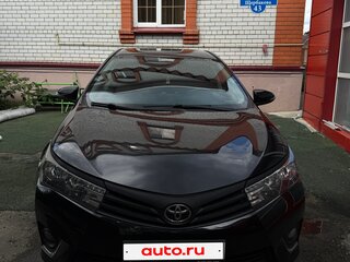 2013 Toyota Corolla XI (E160, E170, E180), чёрный, 1150000 рублей, вид 1