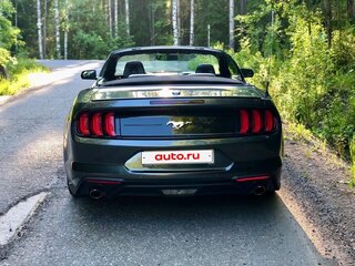 2019 Ford Mustang VI Рестайлинг, серый, 3300000 рублей, вид 4