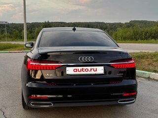 2020 Audi A6 40 TFSI V (C8), чёрный, 2799000 рублей, вид 4