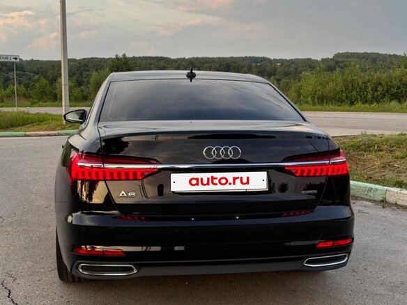 2020 Audi A6 40 TFSI V (C8), чёрный, 2799000 рублей - вид 3