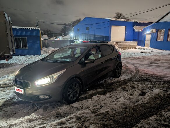 2014 Kia Ceed II, коричневый, 1090000 рублей