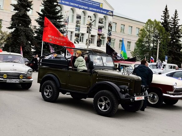 1972 ГАЗ 69, зелёный - вид 8