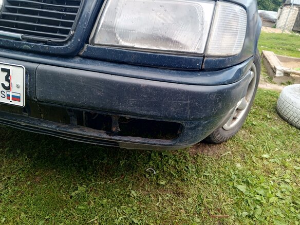 1992 Audi 100 IV (C4), синий, 100000 рублей - вид 6