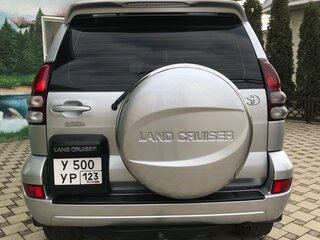 2003 Toyota Land Cruiser Prado 120 Series, серебристый, 2350000 рублей, вид 5