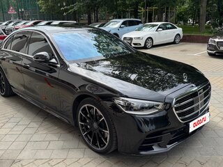 2021 Mercedes-Benz S-Класс 580 4MATIC VII (W223), чёрный, 14500000 рублей, вид 2