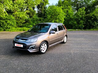 2015 Lada (ВАЗ) Kalina II, коричневый, 640000 рублей, вид 1
