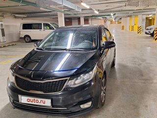 2016 Kia Rio III Рестайлинг, чёрный, 800000 рублей, вид 5