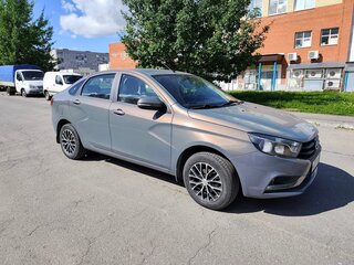 2021 Lada (ВАЗ) Vesta I, серый, 1090000 рублей, вид 1
