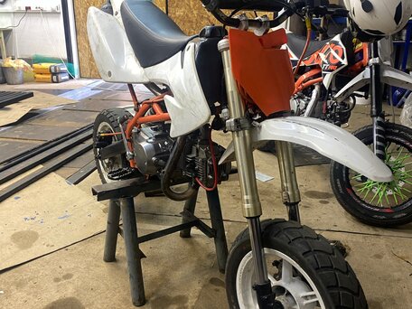 2021 Kayo Basic YX125, белый, 75000 рублей, вид 1