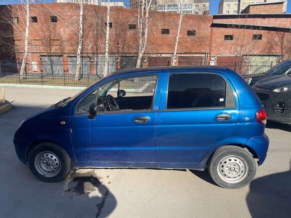 2012 Daewoo Matiz I Рестайлинг, синий, 350000 рублей - вид 3