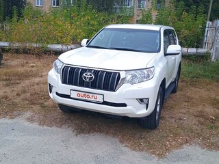 2018 Toyota Land Cruiser Prado 150 Series Рестайлинг 2, белый, 7000000 рублей, вид 1
