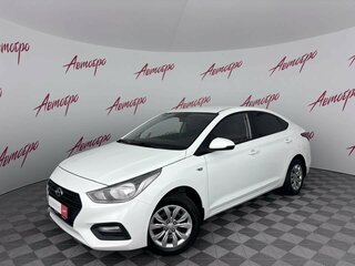 2018 Hyundai Solaris II, белый, 1155000 рублей, вид 1