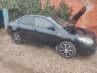 2007 Toyota Corolla AMT X (E140, E150), чёрный, 820000 рублей, вид 1