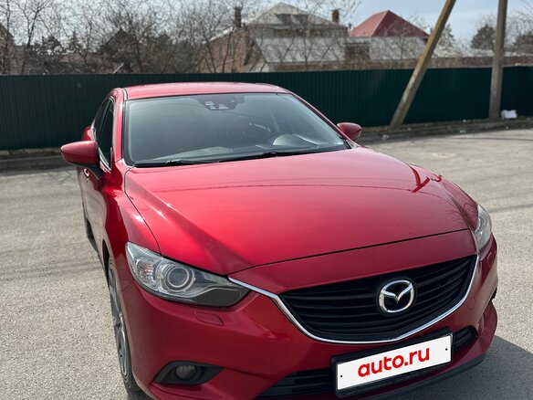 2012 Mazda 6 III (GJ), красный, 1590000 рублей