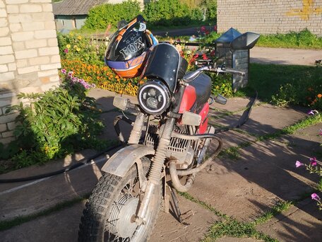 1990 ИЖ Юпитер, красный, 60000 рублей, вид 1