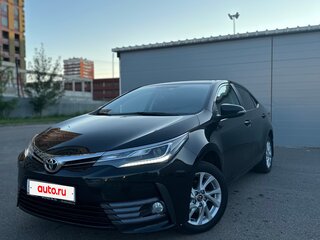 2017 Toyota Corolla XI (E160, E170, E180) Рестайлинг 1, чёрный, 1800000 рублей, вид 4