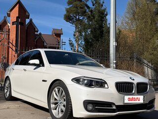 2016 BMW 5 серии 520d VI (F10/F11/F07) Рестайлинг, белый, 2200000 рублей, вид 1