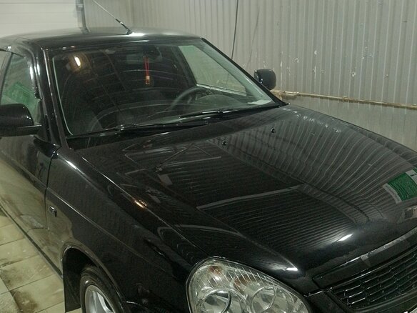 2010 Lada (ВАЗ) Priora I, чёрный, 400000 рублей - вид 9