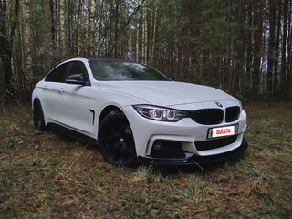 2018 BMW 4 серии Gran Coupe 420d xDrive F32/F33/F36 Рестайлинг, белый, 3000000 рублей, вид 4