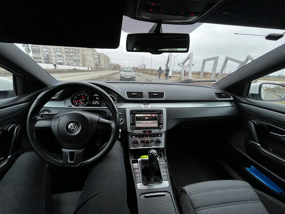 2012 Volkswagen Passat CC I Рестайлинг, белый, 1350000 рублей - вид 9
