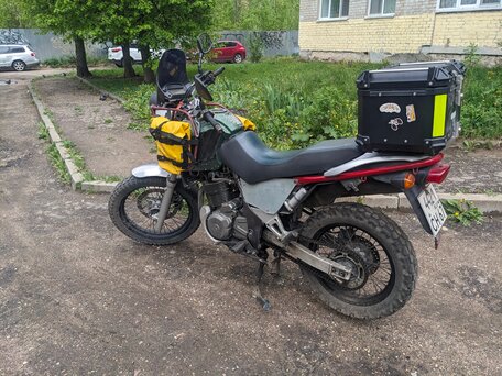 1996 Suzuki XF 650 Freewind, зелёный, 250000 рублей, вид 3
