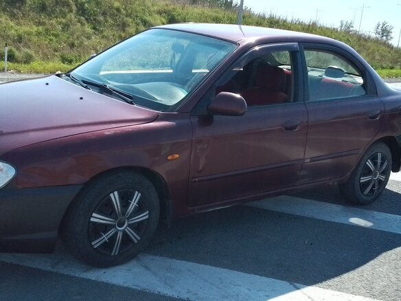 2007 Kia Spectra I Рестайлинг 2, красный, 135000 рублей - вид 17