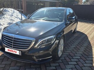 2015 Mercedes-Benz S-Класс 400 Long VI (W222, C217), чёрный, 2800000 рублей, вид 1