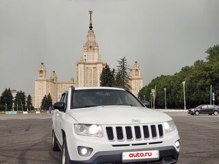 2012 Jeep Compass I Рестайлинг, белый, 1150000 рублей, вид 2