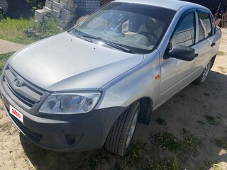 2015 Lada (ВАЗ) Granta I, серебристый, 500000 рублей, вид 4