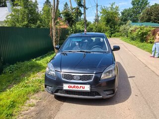 2011 Kia Rio II Рестайлинг, чёрный, 480000 рублей, вид 1