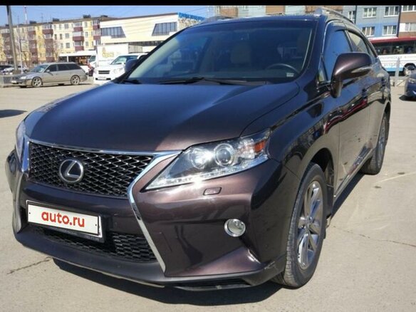 2012 Lexus RX 270 III Рестайлинг, коричневый, 2120000 рублей - вид 1