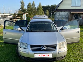 2002 Volkswagen Passat B5 Рестайлинг, серебристый, 380000 рублей, вид 1