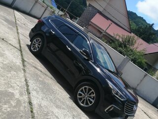 2017 Hyundai Santa Fe Grand III Рестайлинг, чёрный, 2800000 рублей, вид 4