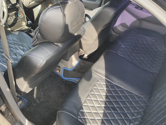 2007 Kia Spectra I Рестайлинг 2, чёрный - вид 6