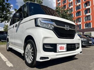 2018 Honda N-BOX II, белый, 1435000 рублей, вид 1